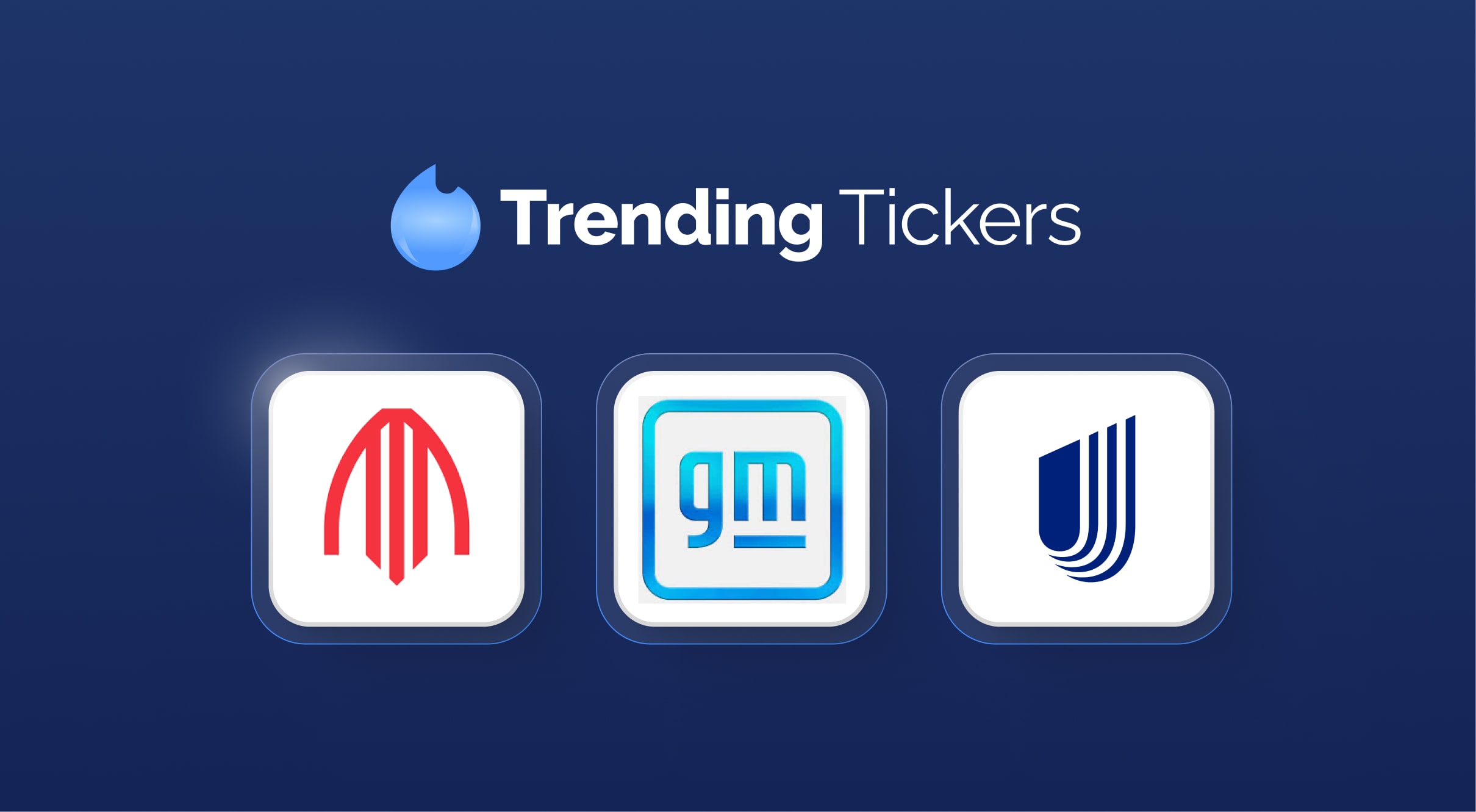 热门股票： $ACHR 因战略性进展而上涨，$GM 聘用前特斯拉高管，$UNH 面临动荡