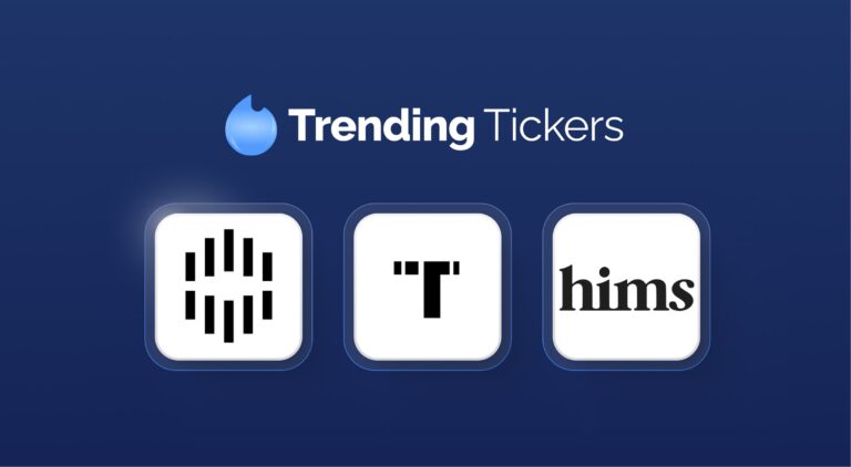 Image representing blog post Trending Tickers: $APLD Secures CoreWeave Lease, $TEM Unveils Cancer Test, $HIMS to Expand in Europe