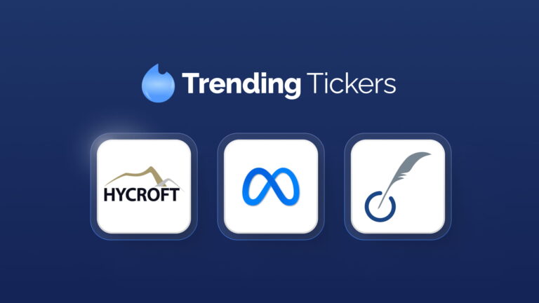 Image representing blog post Trending Tickers: $HYMC Resource Boost, $META & $NVDA AI Deal, $IBRX EU Approval