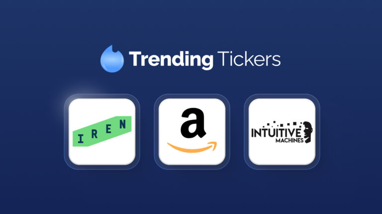 Image representing blog post Trending Tickers: $IREN AI Cloud Deal, $AMZN–OpenAI Partnership, $LUNR Acquisition