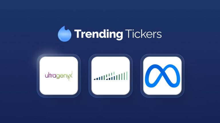 Image representing blog post Trending Tickers: $RARE Trial Miss, $DBRG SoftBank Buyout, $META AI Acquisition