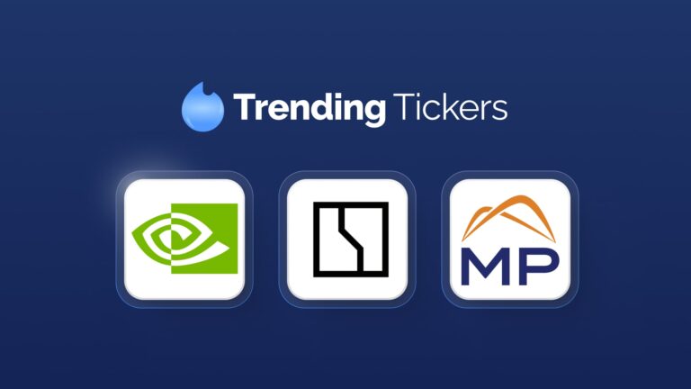 Image representing blog post Trending Tickers: $NVDA Resumes China Sales, $ZK Goes Private, $MP Lands Apple Deal