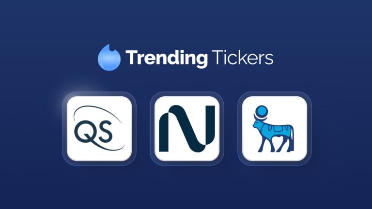 Image representing blog post Trending Tickers: $QS Solid-State Milestone, $NBIS AI Deal, $NVO Transformation Plan